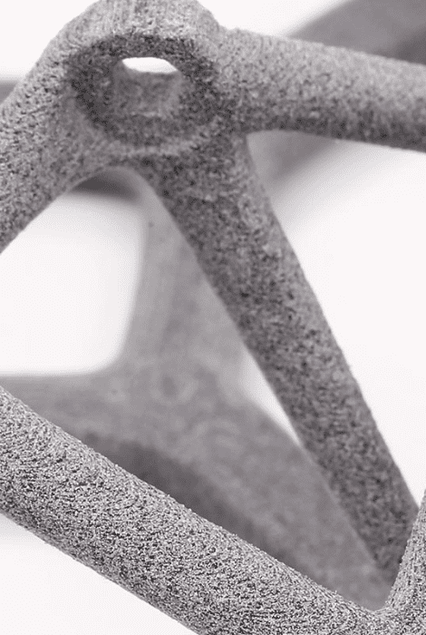 3D-Druck-Nylonmaterialprobe